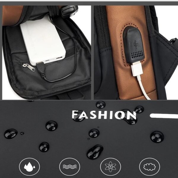 Sac Antivol Multifonction avec Port USB – Image 5