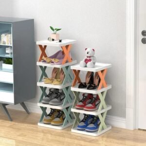 Étagère à Chaussures Multicouche Amovible – Rangement Pratique et Élégant