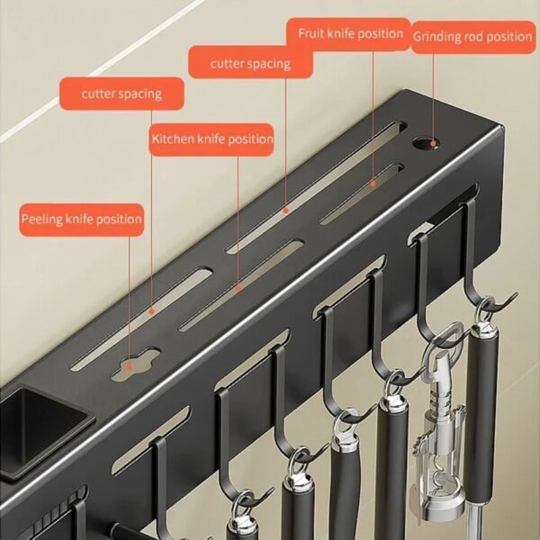 Organisateur de Cuisine en Acier Inoxydable – Image 5